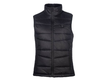 Pánská vyhřívaná vesta HKM Heat Control včetně baterie black (L)