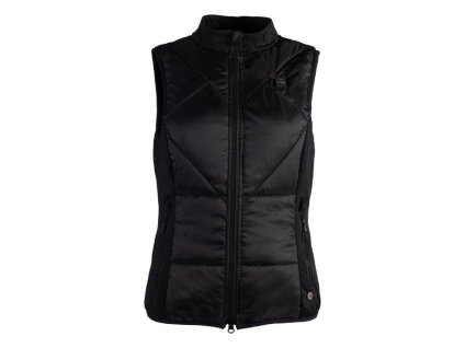 Dámská vyhřívaná vesta HKM Slimline bez baterie black (S)