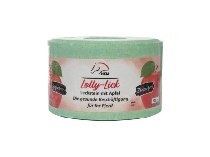 HKM Lízátko pro koně Lolly Licky apple 700g