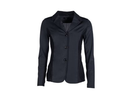 Dámské závodní sako HKM Hunter Slim Fit black (38)