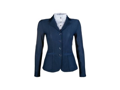 Dámské závodní sako HKM Mesh Linda deep blue (34)