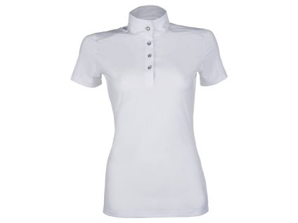 Dámské závodní tričko HKM Premium white (S)