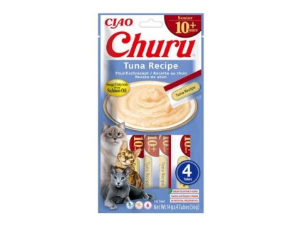 CIAO Churu Cat Snack Senior tuňák 4x14g