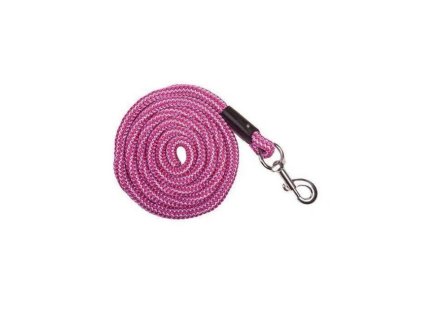 Vodítko HKM Aachen s klasickou karabinou pink/lilac