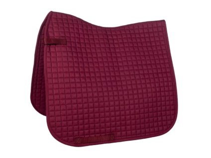 Drezurní podsedlová dečka HKM Larissa wine red PDR