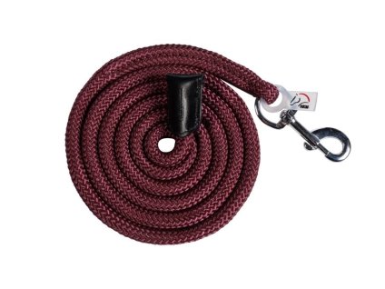 Vodítko HKM Carlotta s klasickou karabinou bordeaux