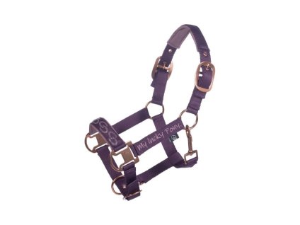 Ohlávka HKM Alva lilac MINISHETTY