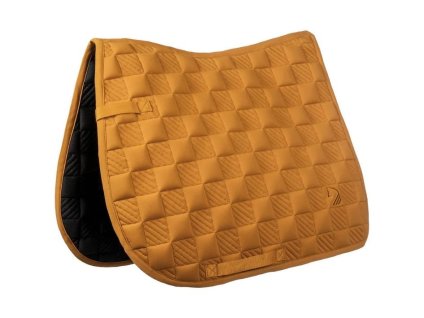 Všestranná podsedlová dečka HKM Arezzo Sporty mustard VS