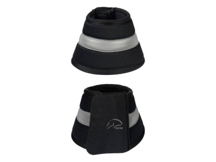 Zvony HKM Reflective black/silver FULL