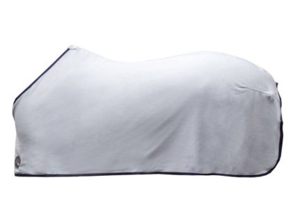 Odpocovací deka HKM Alaska light grey/deep blue 145cm