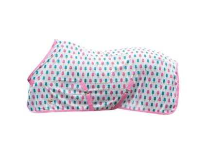 Deka proti hmyzu HKM Naples magenta/aqua 125cm