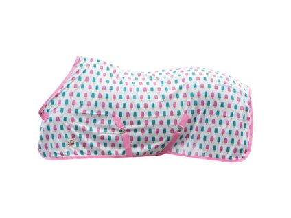 Deka proti hmyzu HKM Naples magenta/aqua 145cm