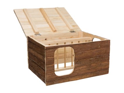 Dřevěný domek TRIXIE Natural Living Hilke s jesličkami 40x23x32cm (DOPRODEJ)