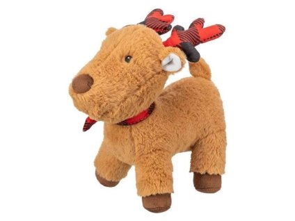 Vánoční hračka TRIXIE plyš - Xmas Reideer sob 29cm (DOPRODEJ)