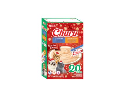 Vánoční CIAO Churu Cat Holiday Edition Box 20x14g