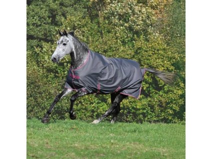 Lehká výběhová deka BUCAS Freedom 0g smoke grey 130cm (KOLEKCE 2025/26) (DOPRODEJ)