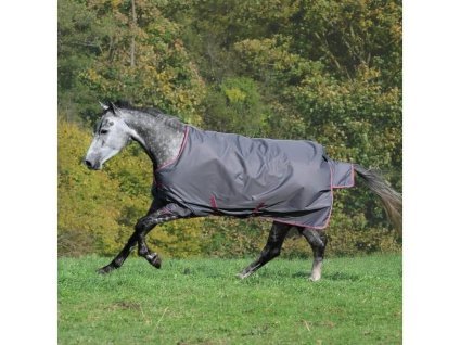 Výběhová deka BUCAS Freedom 300g smoke grey 155cm (KOLEKCE 2025/26)