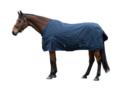 Lehká výběhová deka HKM Chester 600D 0g deep blue 155cm