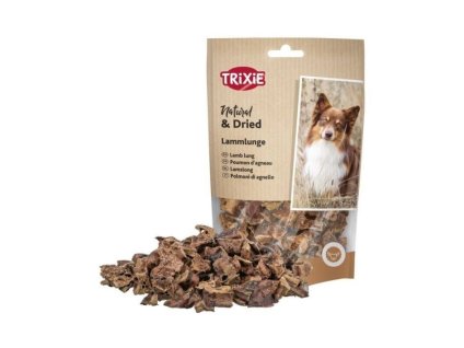 TRIXIE Lamb Lung - jehněčí plíce sušené 80g (DOPRODEJ)