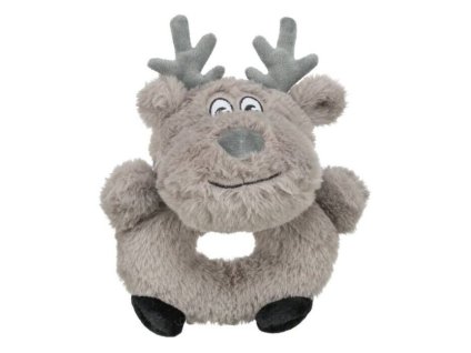 Vánoční hračka TRIXIE plyš - sobík 24cm (DOPRODEJ)