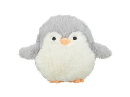 Vánoční hračka TRIXIE plyš - kulatý tučňák (bez zvuku) 16cm (DOPRODEJ)