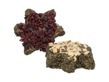 Vánoční pochoutka pro hlodavce TRIXIE - Xmas hvězdičky s pastinákem/červenou řepou 80g (MIX DRUHŮ) (DOPRODEJ)