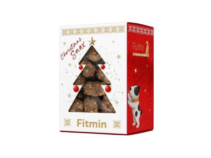 Vánoční FITMIN Purity Snax Nuggets 2025 Small Christmas Tree 65g
