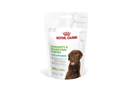 ROYAL CANIN Puppy Immunity & Digestion Chews 100g (DOPRODEJ EXP.5.2.2026)