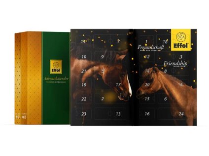Vánoční adventní kalendář EFFOL pro koně a jezdce