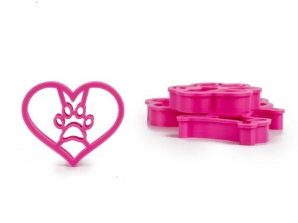 Vykrajovátko srdíčko s tlapičkou (DOPRODEJ)