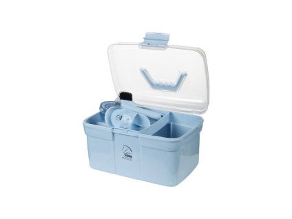 Box na čištění + sada kartáčů HKM Kids light blue (DOPRODEJ)