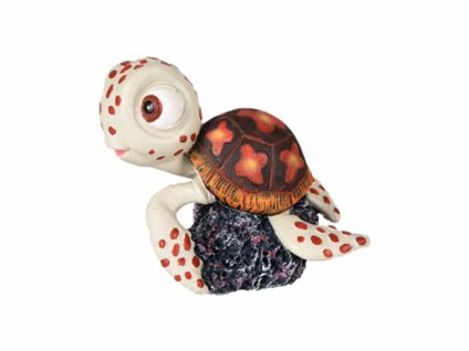 Akvarijní dekorace FLAMINGO - Leto želva 8x6x7cm