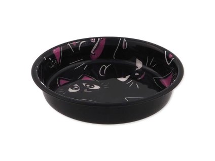 Miska MAGIC CAT černá s kočkami (250ml) 13cm