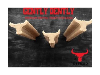 THE BUFFALO Gently Dently s jablkem a banánem 175g