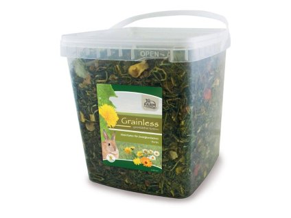 JR FARM bezobilné krmivo pro králíky 5l