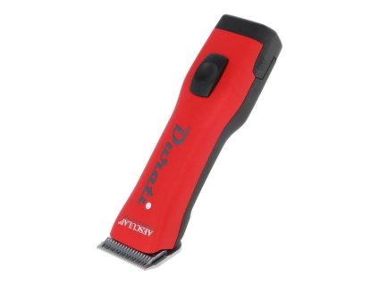 Stříhací strojek AESCULAP Durati červený/černý (2 baterie)