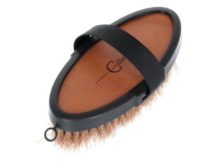 Kartáč COVALLIERO Deluxe hnědý/černý 18,5cm