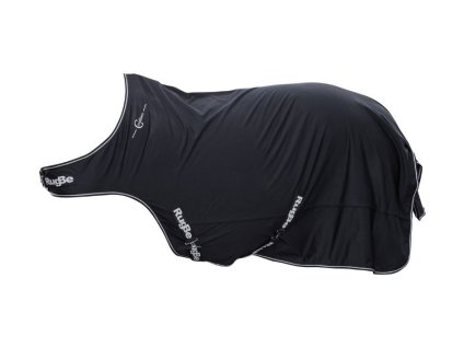 Deka do kolotoče COVALLIERO RugBe s fleece černá 115cm