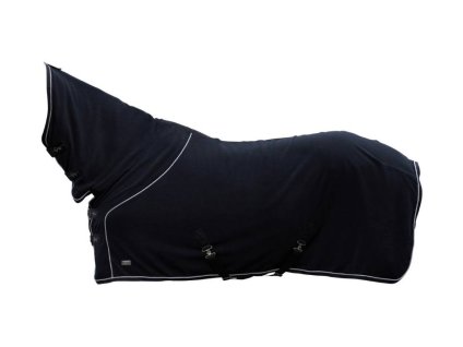 Odpocovací deka COVALLIERO Therm s krkem černá 115cm