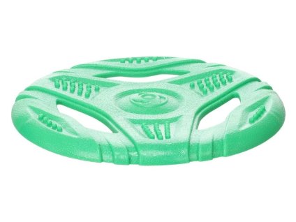 Hračka FLAMINGO guma - Tegro frisbee zelené 24x1,5cm