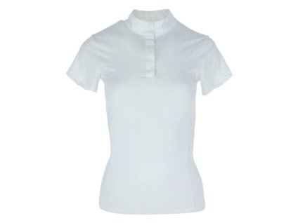 Dámské závodní tričko COVALLIERO bílé (L)