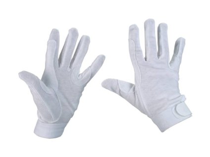 Rukavice COVALLIERO Jersey bílé (8)