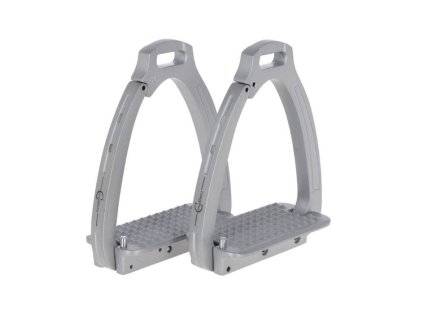 Bezpečnostní třmeny COVALLIERO Secure stříbrné