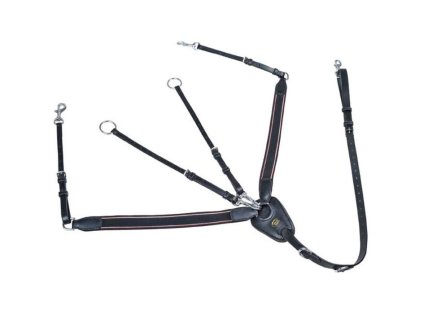 Poprsník HKM elastický black FULL