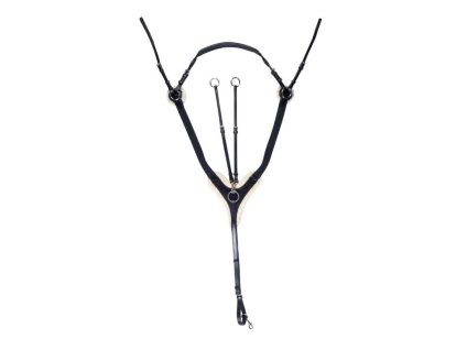 Poprsník HKM Cambridge s beránkem black FULL