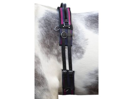 Madla HKM Canvas navy/passion pink PONY