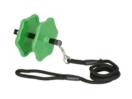 DELIZIA Plastový držák na pochoutky šestihranný zelený