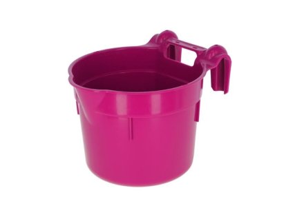 Závěsný žlab KERBL HangOn červený rosé 8l