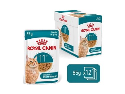Kapsička ROYAL CANIN Cat Ageing 11+ 12x85g (v omáčce) (multipack)
