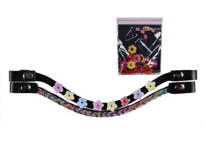 Set čelenek HKM pro Hobby Horsing flower (3ks)